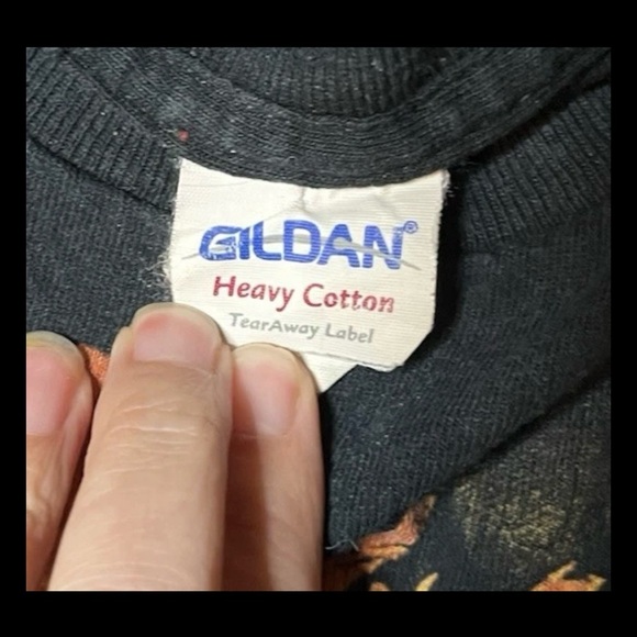 Slipknot Band Tee Black Gildan Heavy Cotton Size CH - Picture 4 of 7